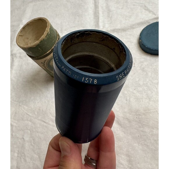 Edison Blue Amber Cylinder Record #1578 “The Shepherd Boy” Venetian Inst Trio FS - Picture 6 of 12